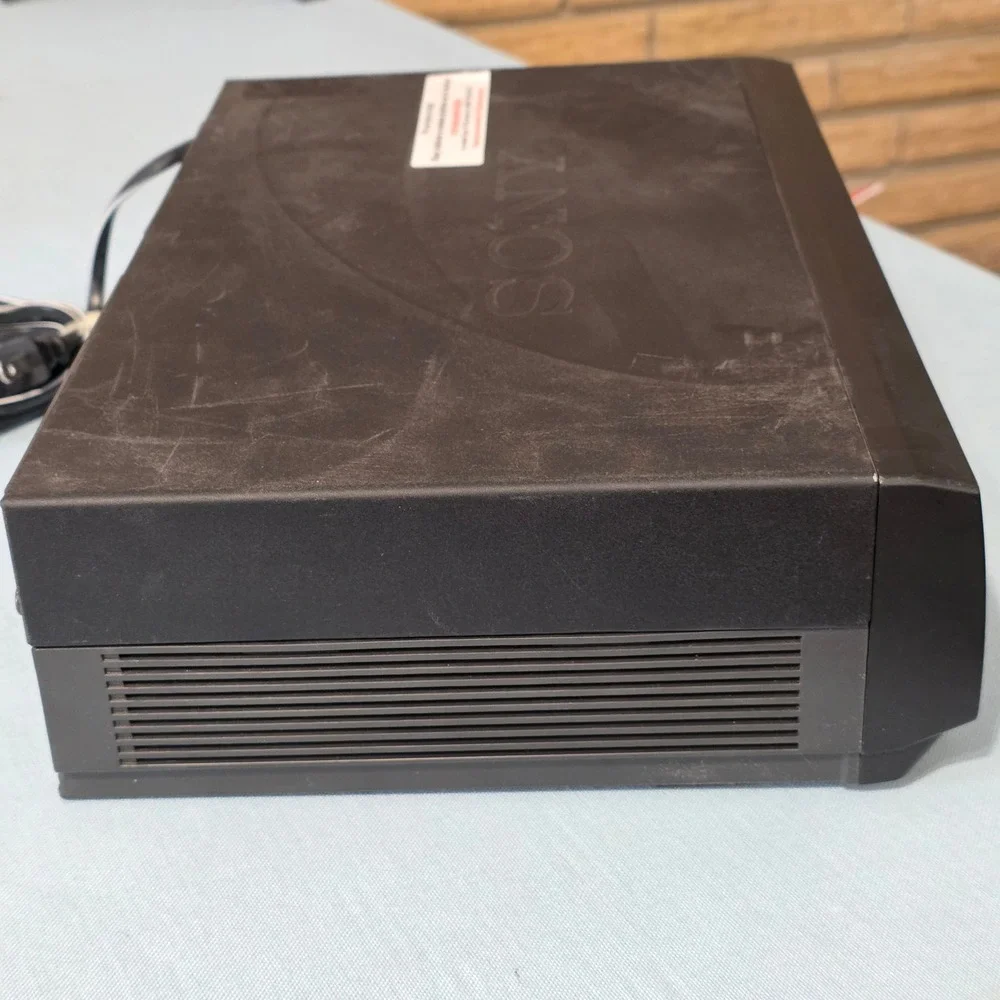 Sony SLV-N500 Hi-Fi Stereo VHS VCR Video Cassette Recorder Flash Rewind Black